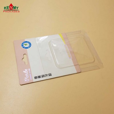 Custom cheap slide blister package for silicon products in Shenzhen