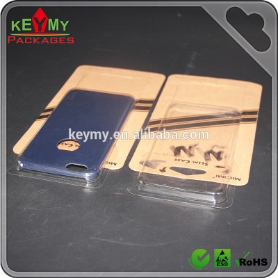 Smartphone case packaging, mobile case blister packaging, Cell phone case packaging