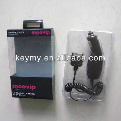 Car charger blister packaging