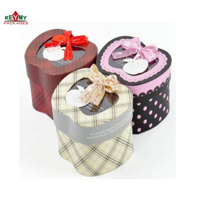 Custom plastic Heart Shape Paper Chocolate Box in Shen Zhen