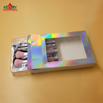 customize deluxe blister tray packaging with box for brushes from Shenzhen factory