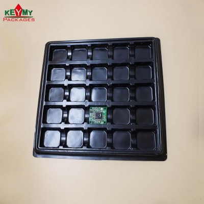 antistatic ready made PS blister tray for electronic products in Shenzhen, ready to ship