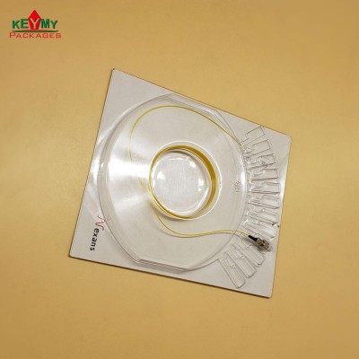 customize PVC fiber cable package with paper card in Shenzhen